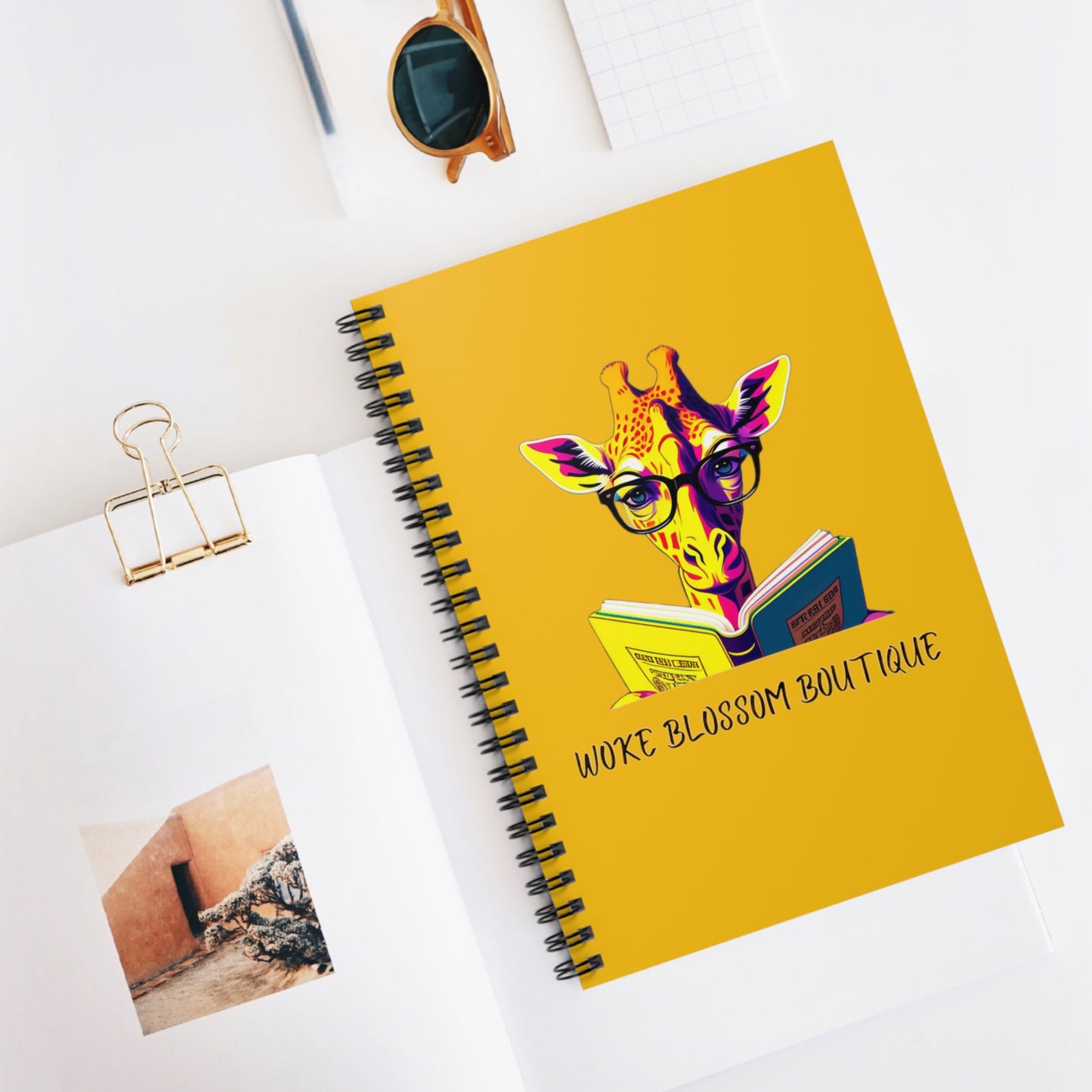 Studious Giraffe Notebook