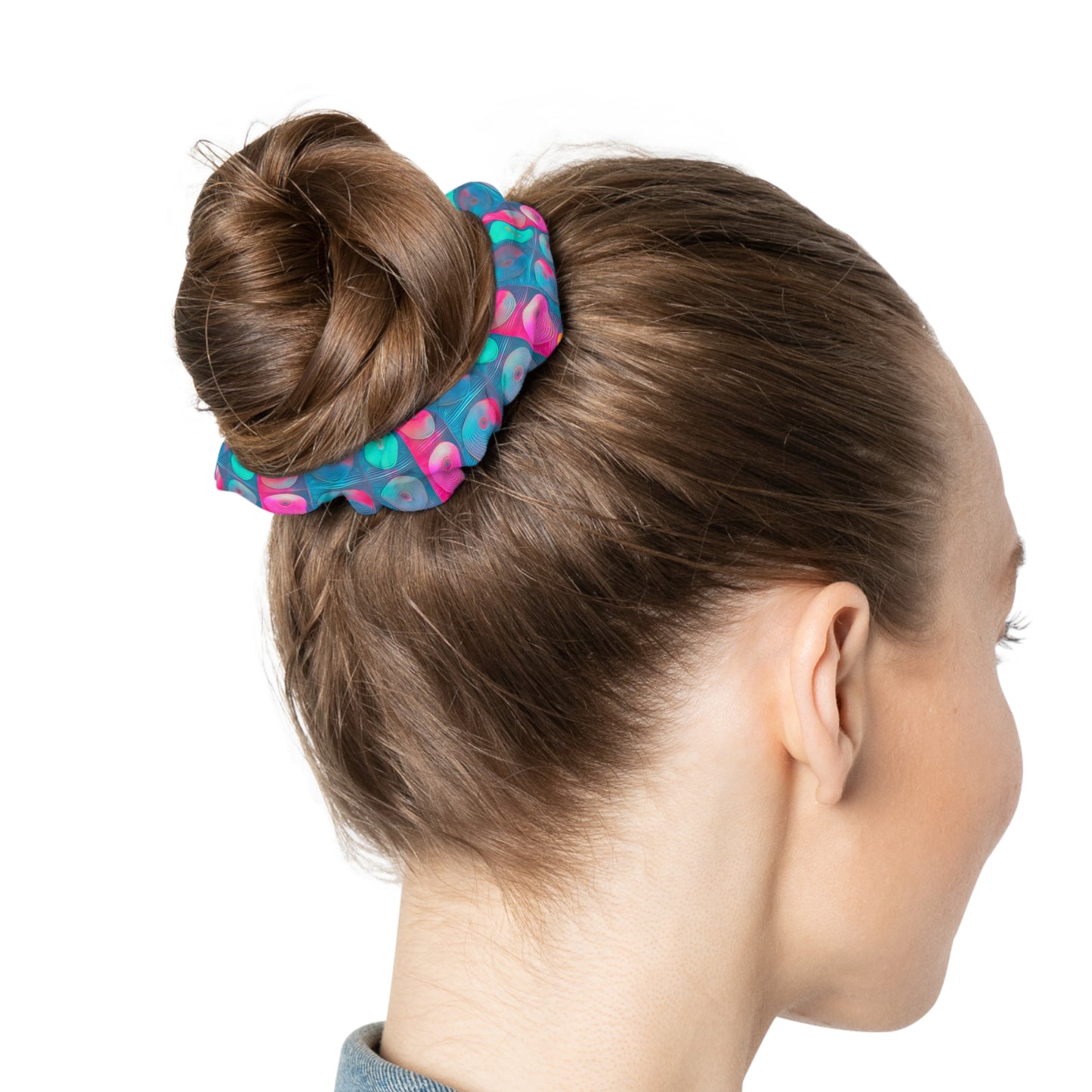 CD Party Scrunchie