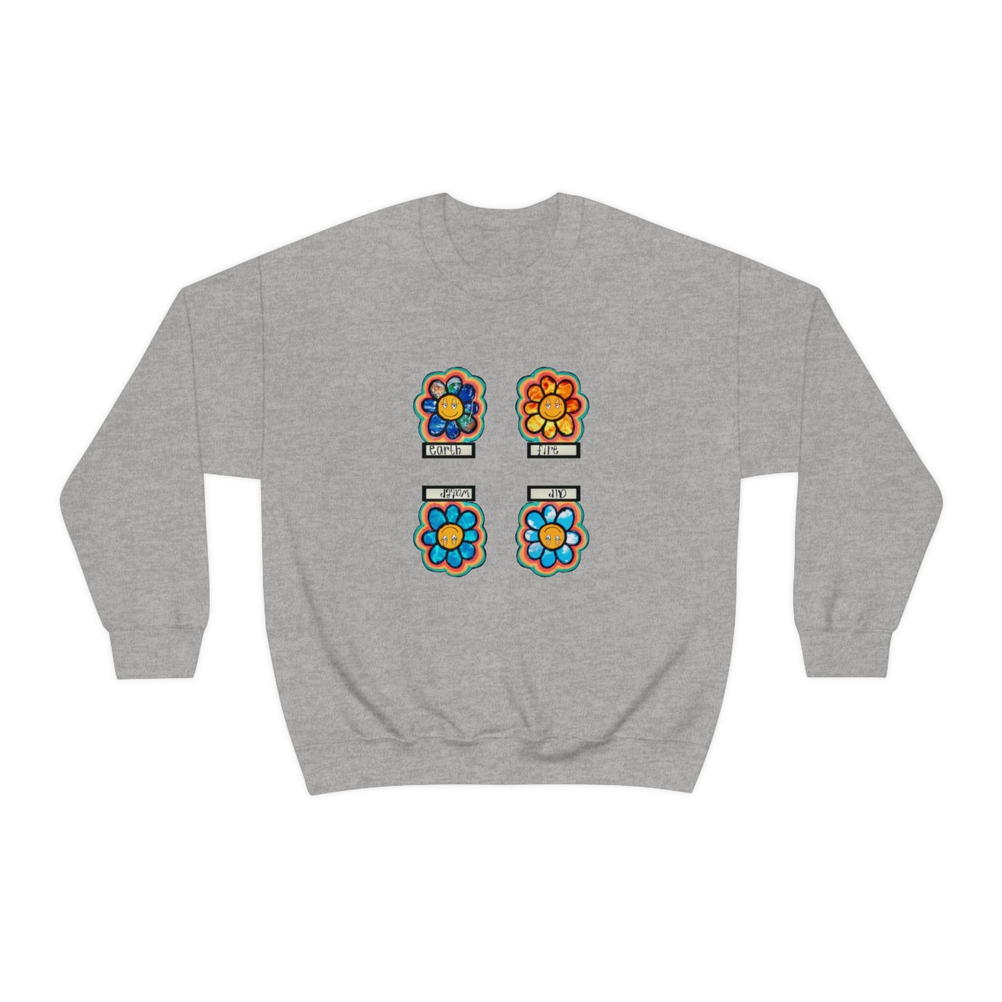 Elemental Flowers Crewneck