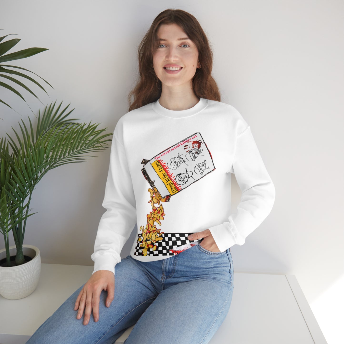 Serial Killer Flakes Crewneck