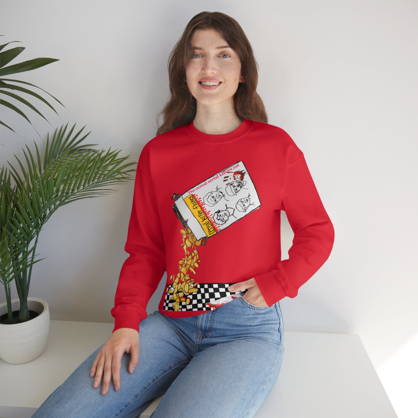 Serial Killer Flakes Crewneck