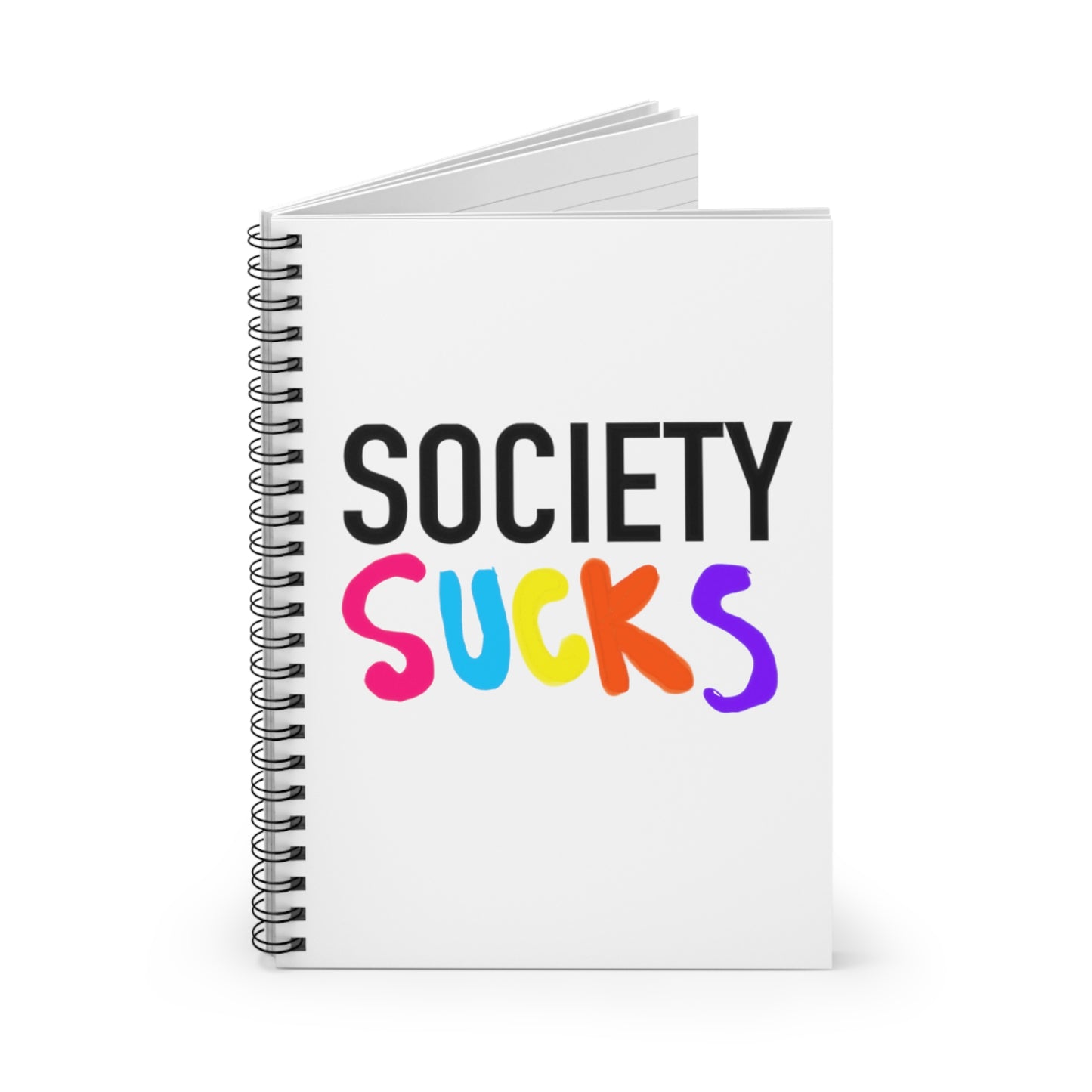 Society Sucks Notebook