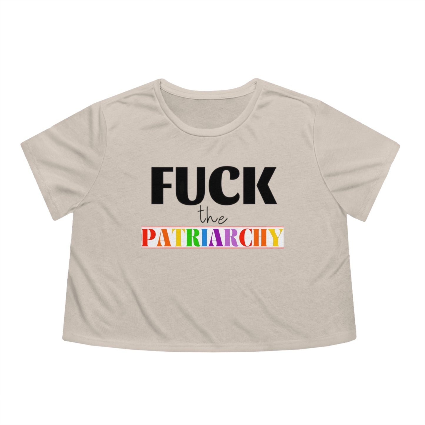 F*C* The Patriarchy Cropped Tee