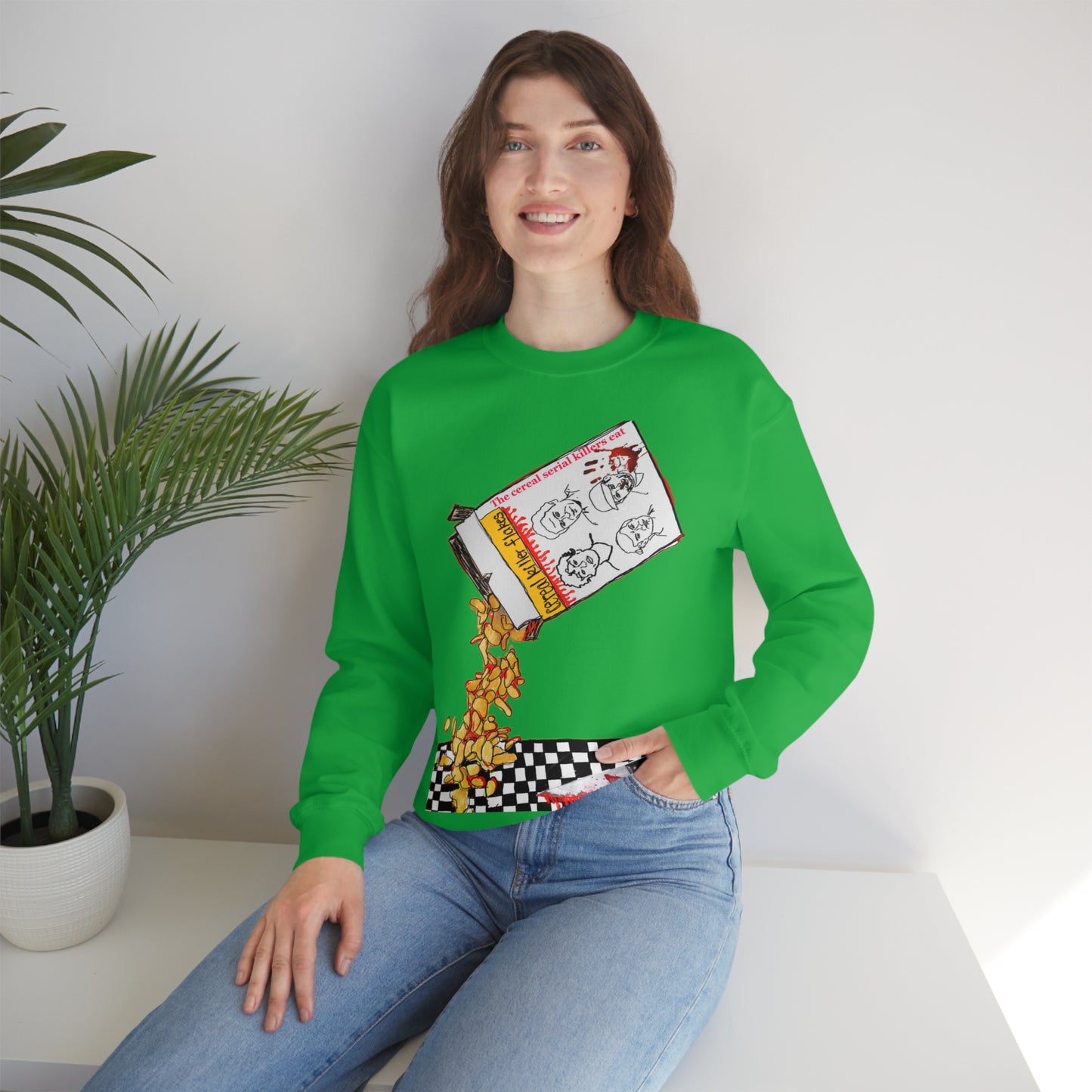 Serial Killer Flakes Crewneck