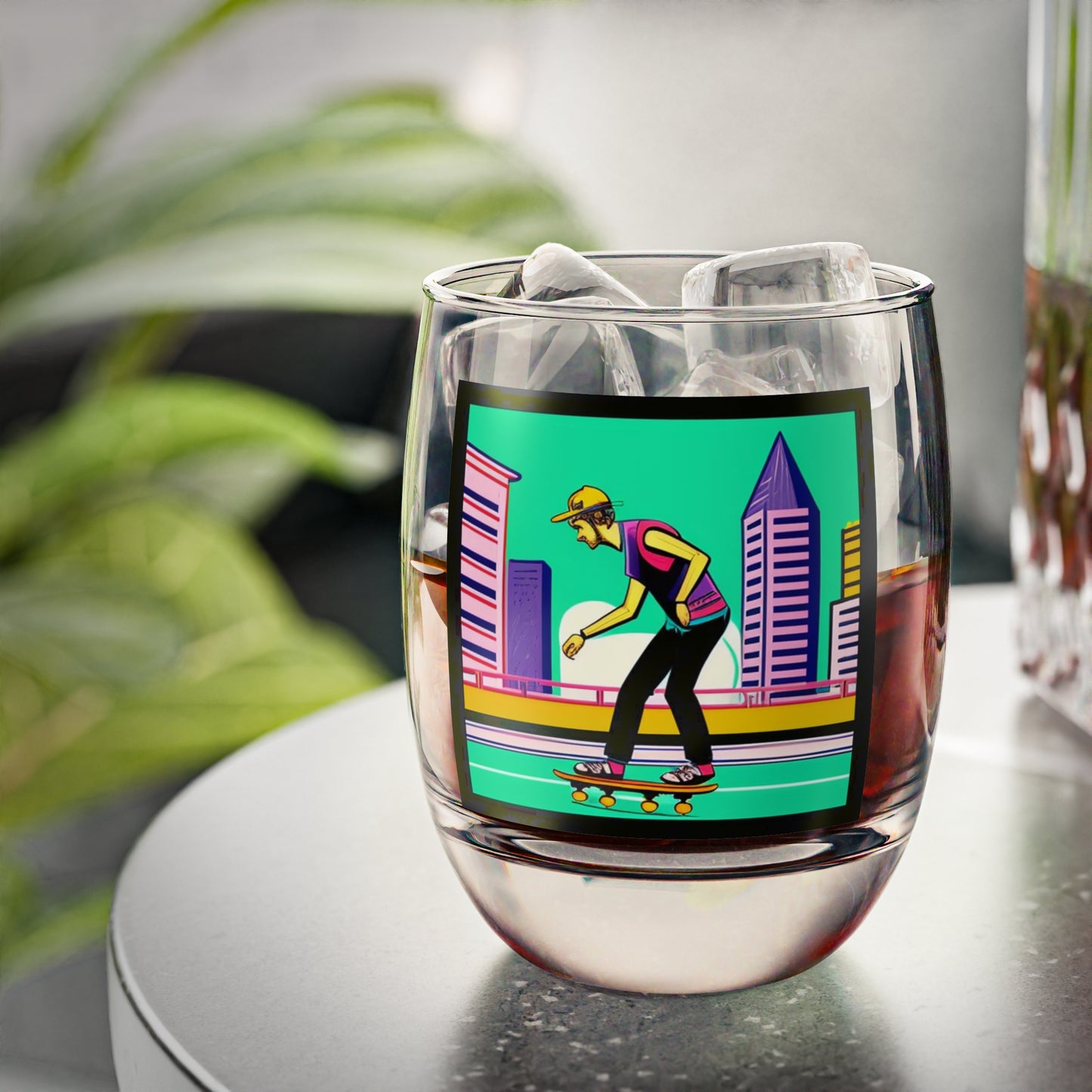 Sk8er Boi Whiskey Glass