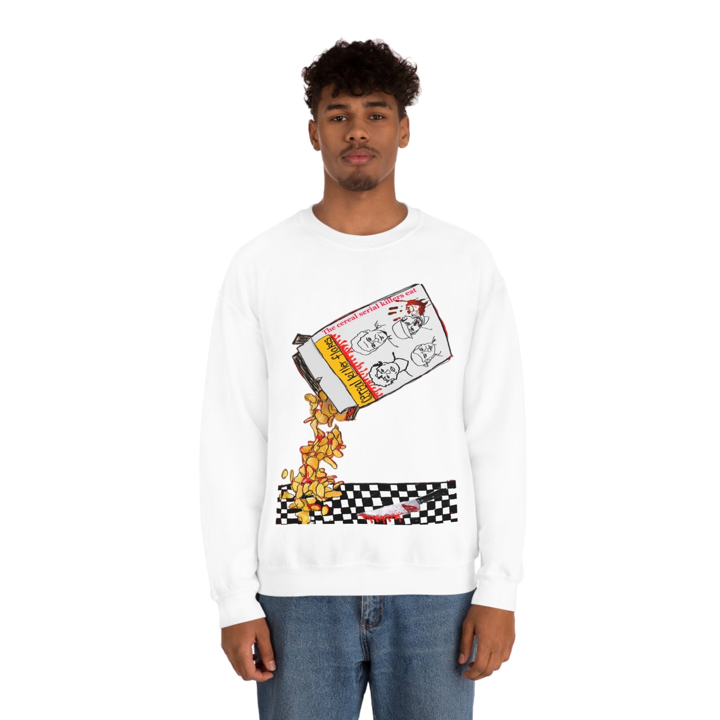 Serial Killer Flakes Crewneck