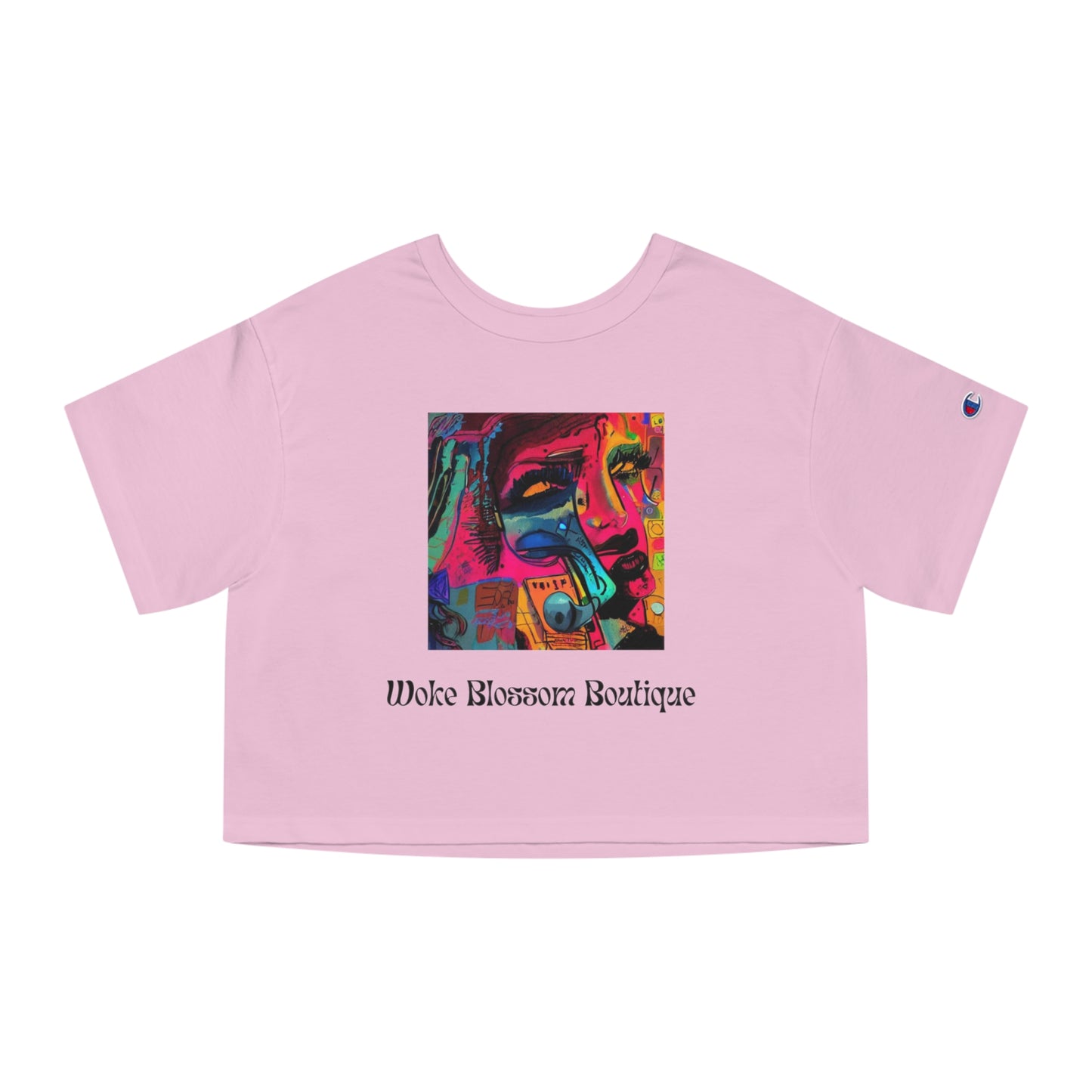 Neon Dreams Crop Tee
