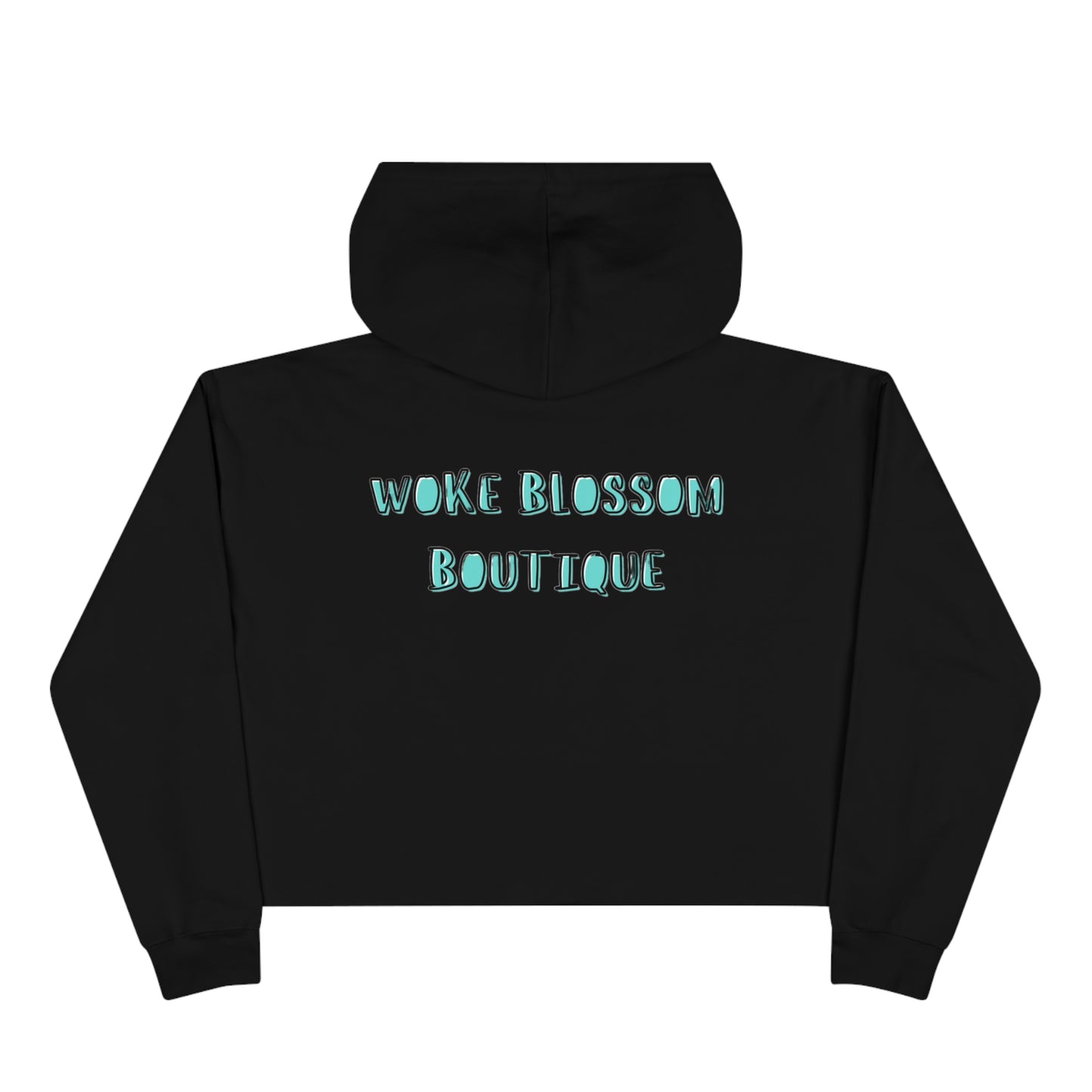 Elemental Flowers Crop Hoodie