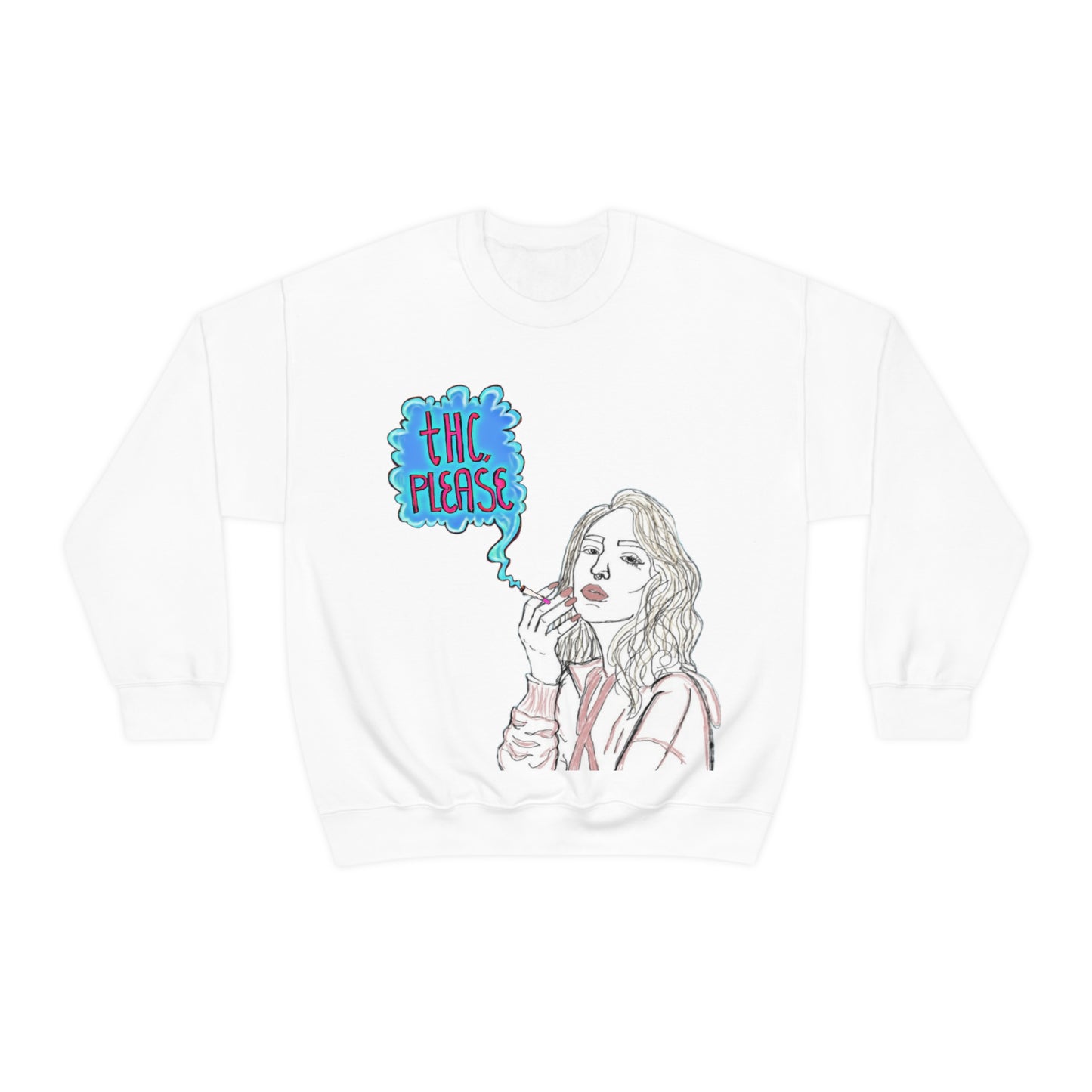 THC Please Crewneck