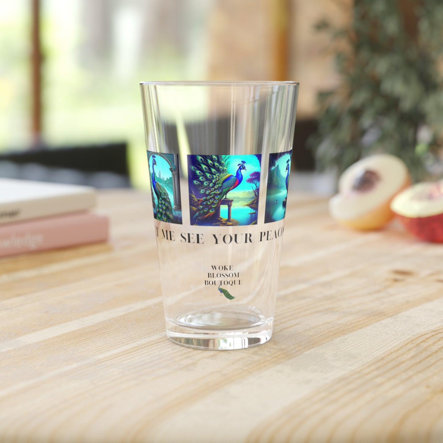 Let Me See Your Peacock Glass