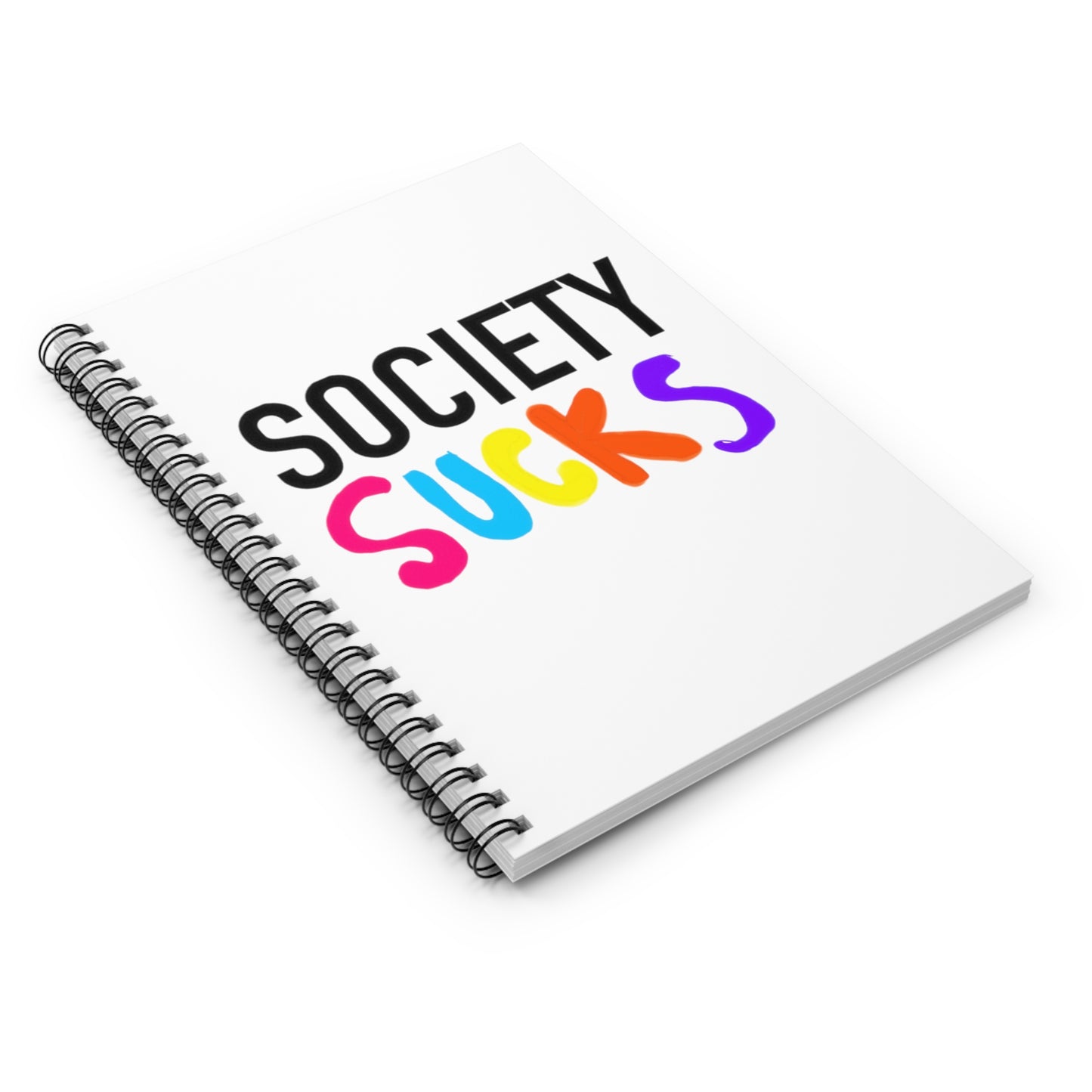 Society Sucks Notebook