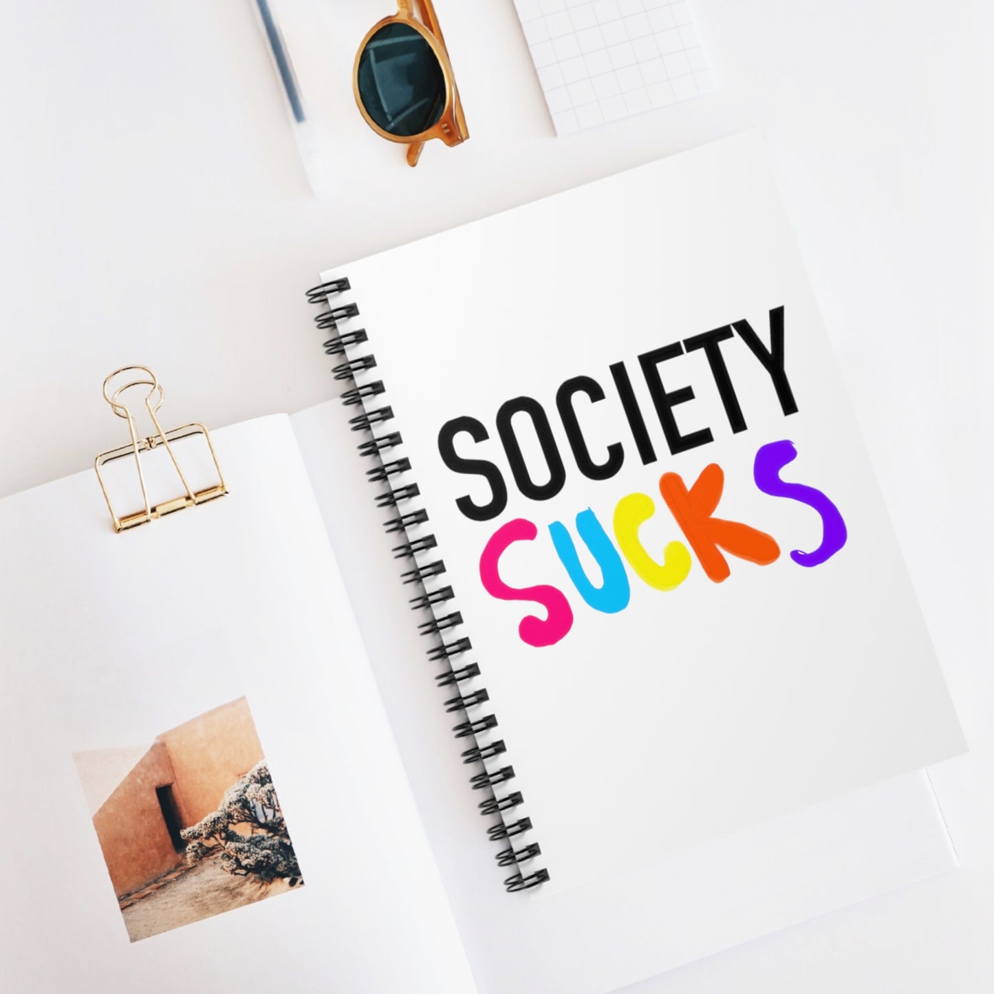 Society Sucks Notebook