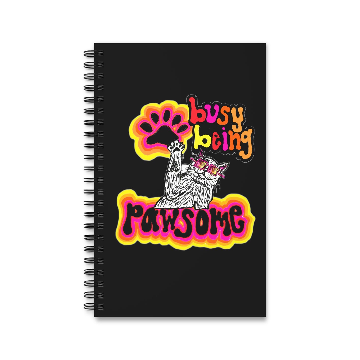 Busy Being Pawsome Notebook