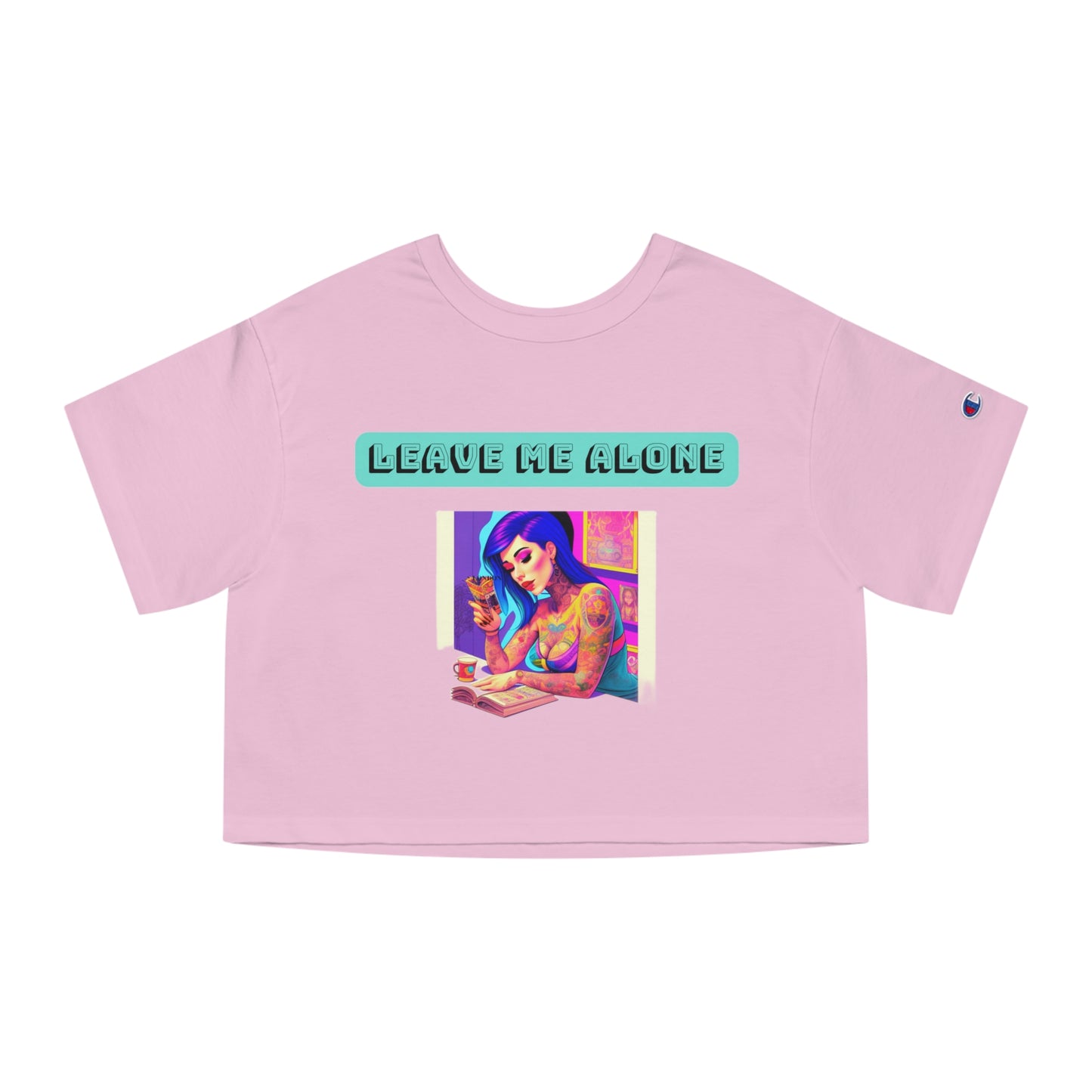 Leave Me Alone Crop Tee