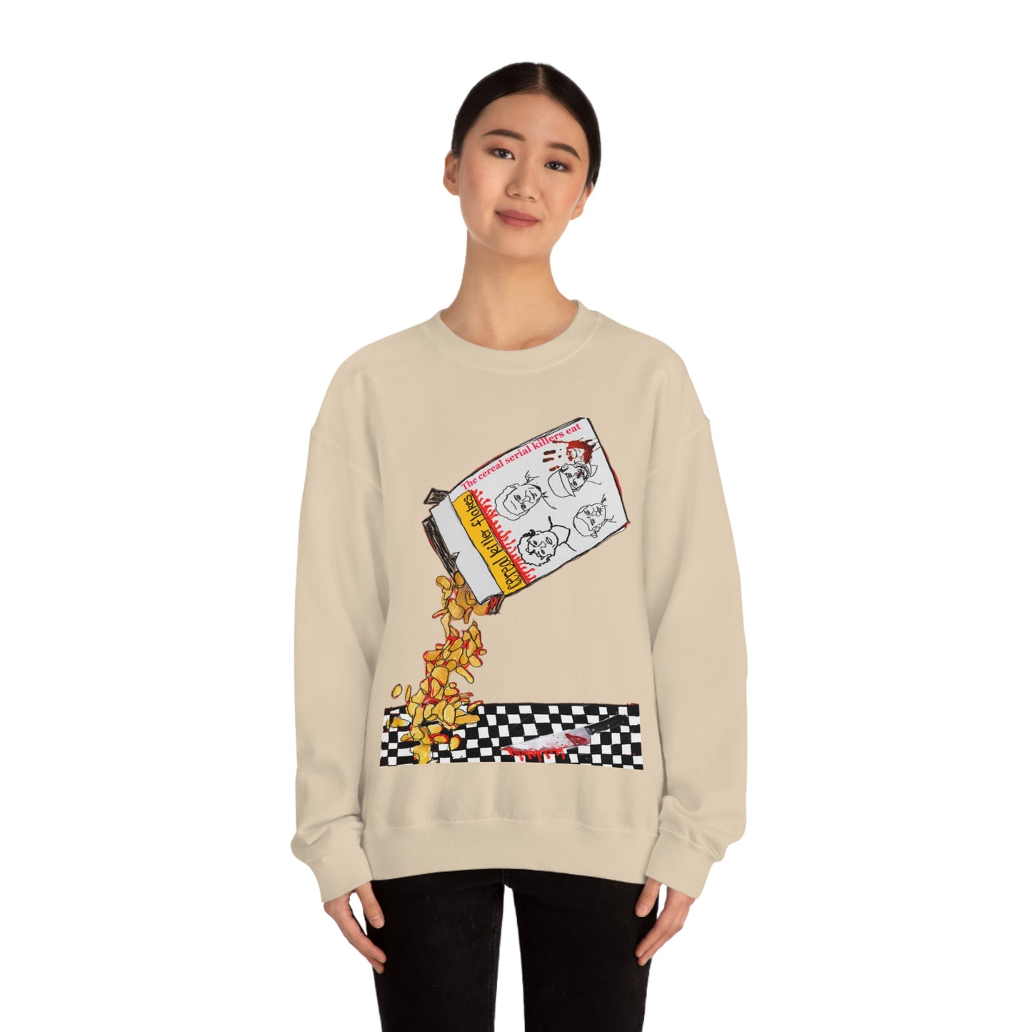 Serial Killer Flakes Crewneck