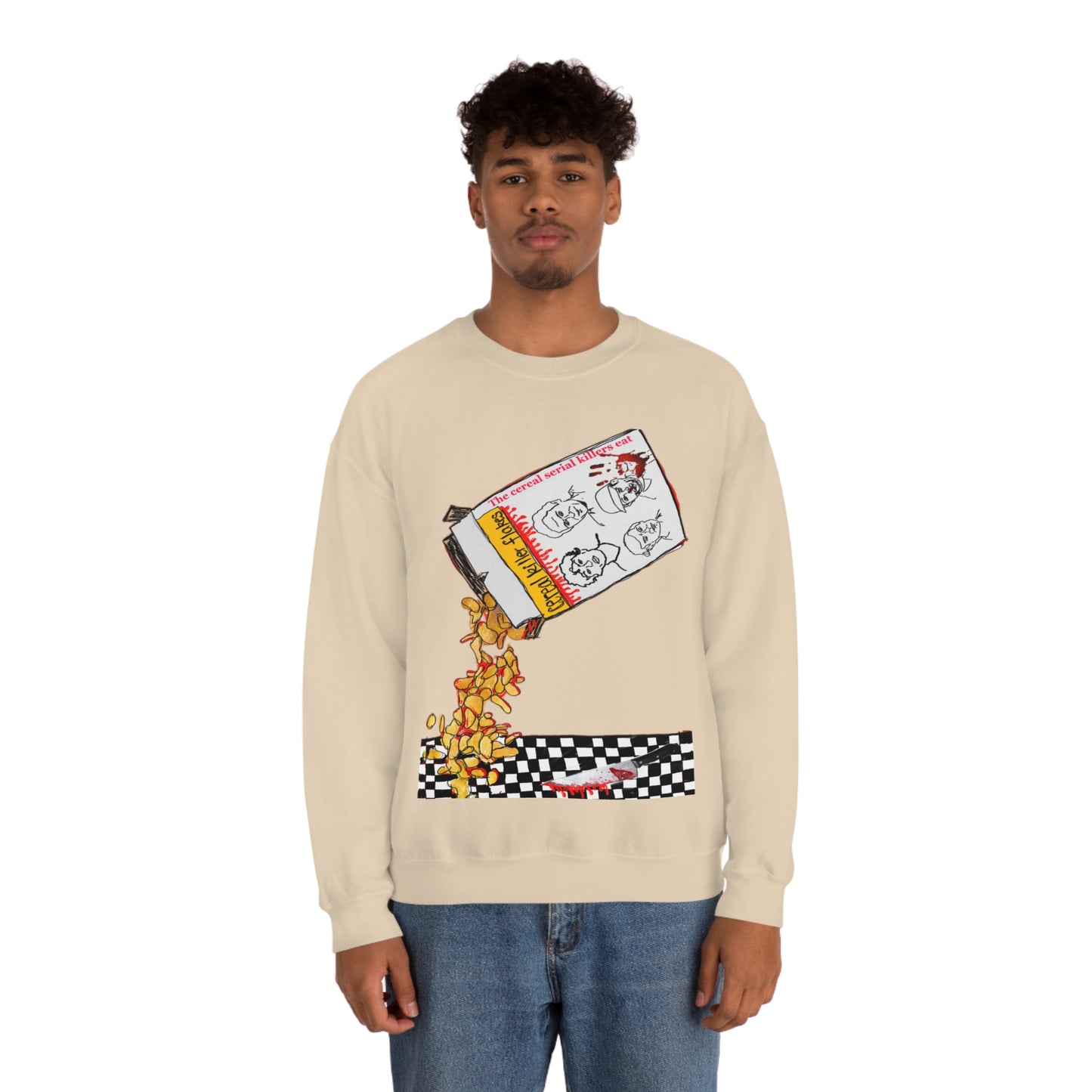 Serial Killer Flakes Crewneck