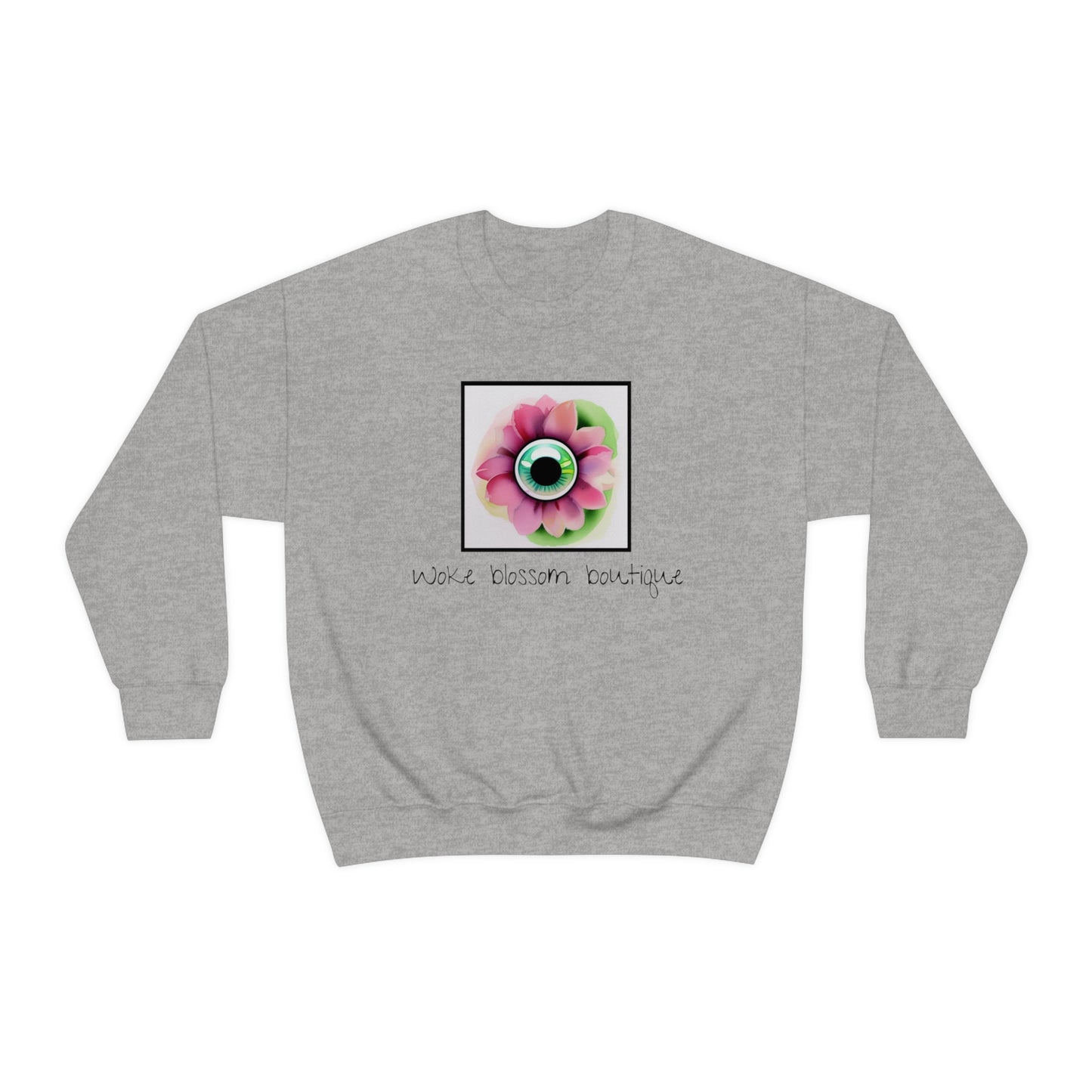 Eyeball Flower Crewneck