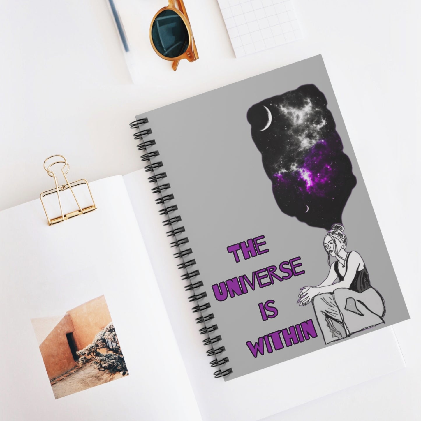 The Universe Is Within Notebook