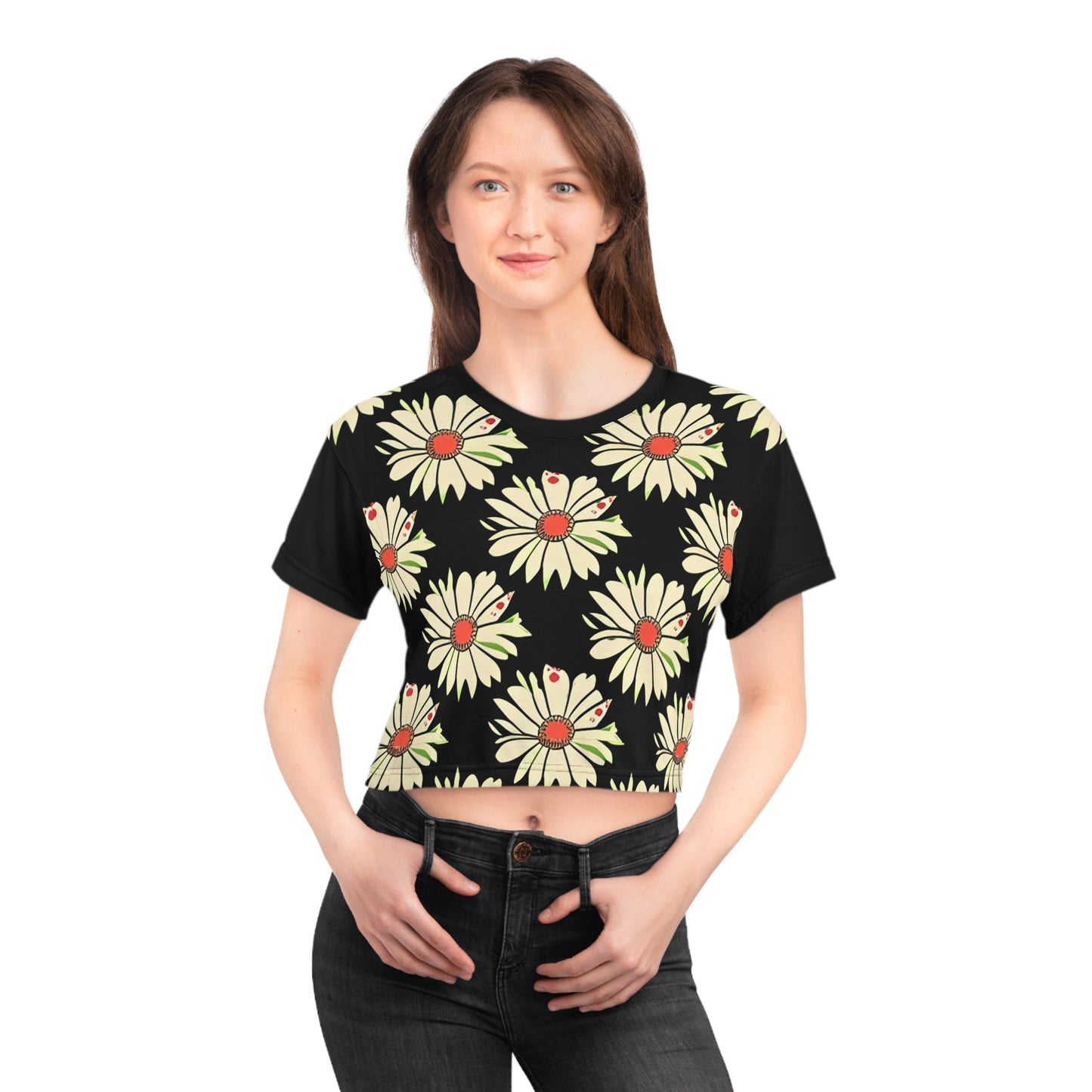 Daisy Crop Tee