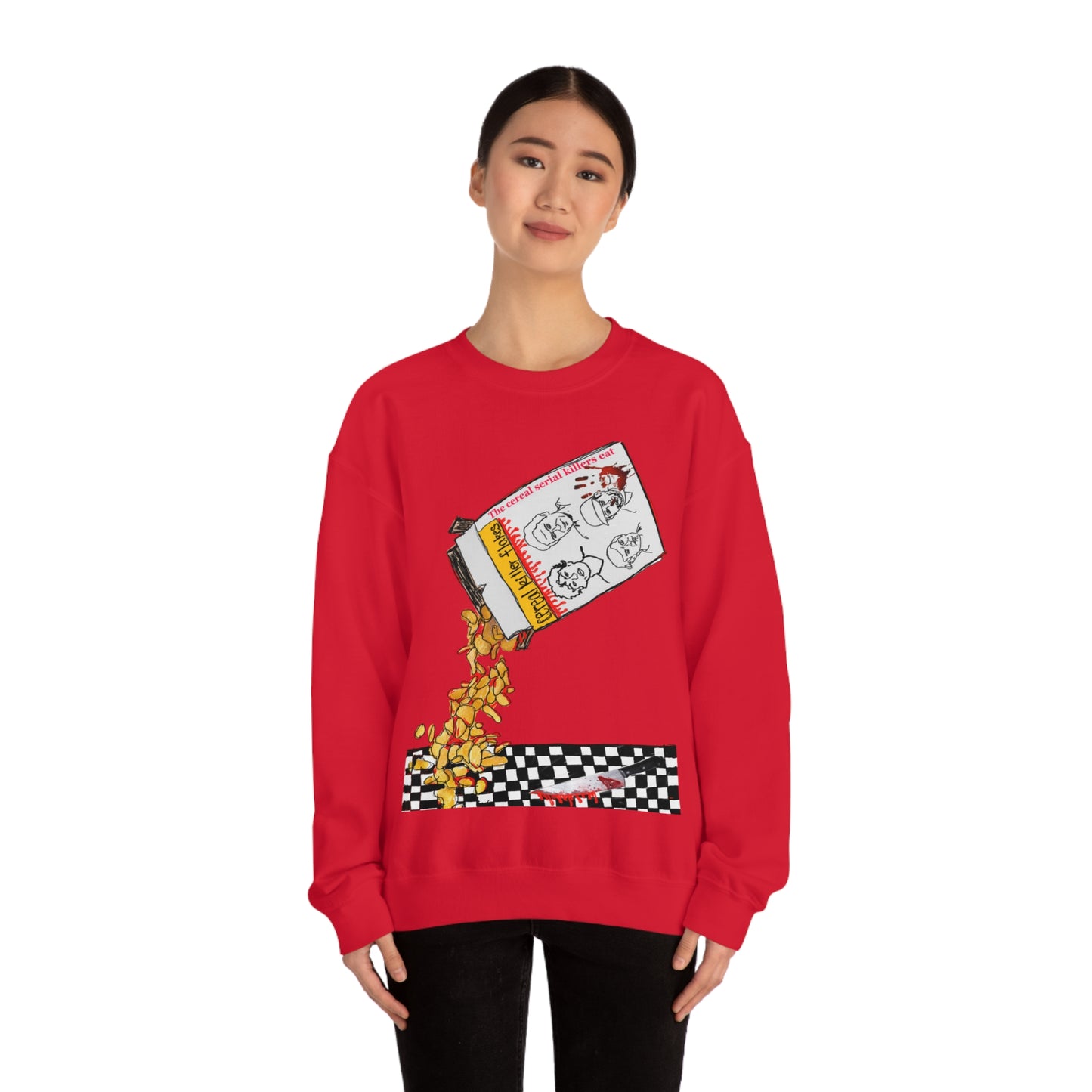 Serial Killer Flakes Crewneck