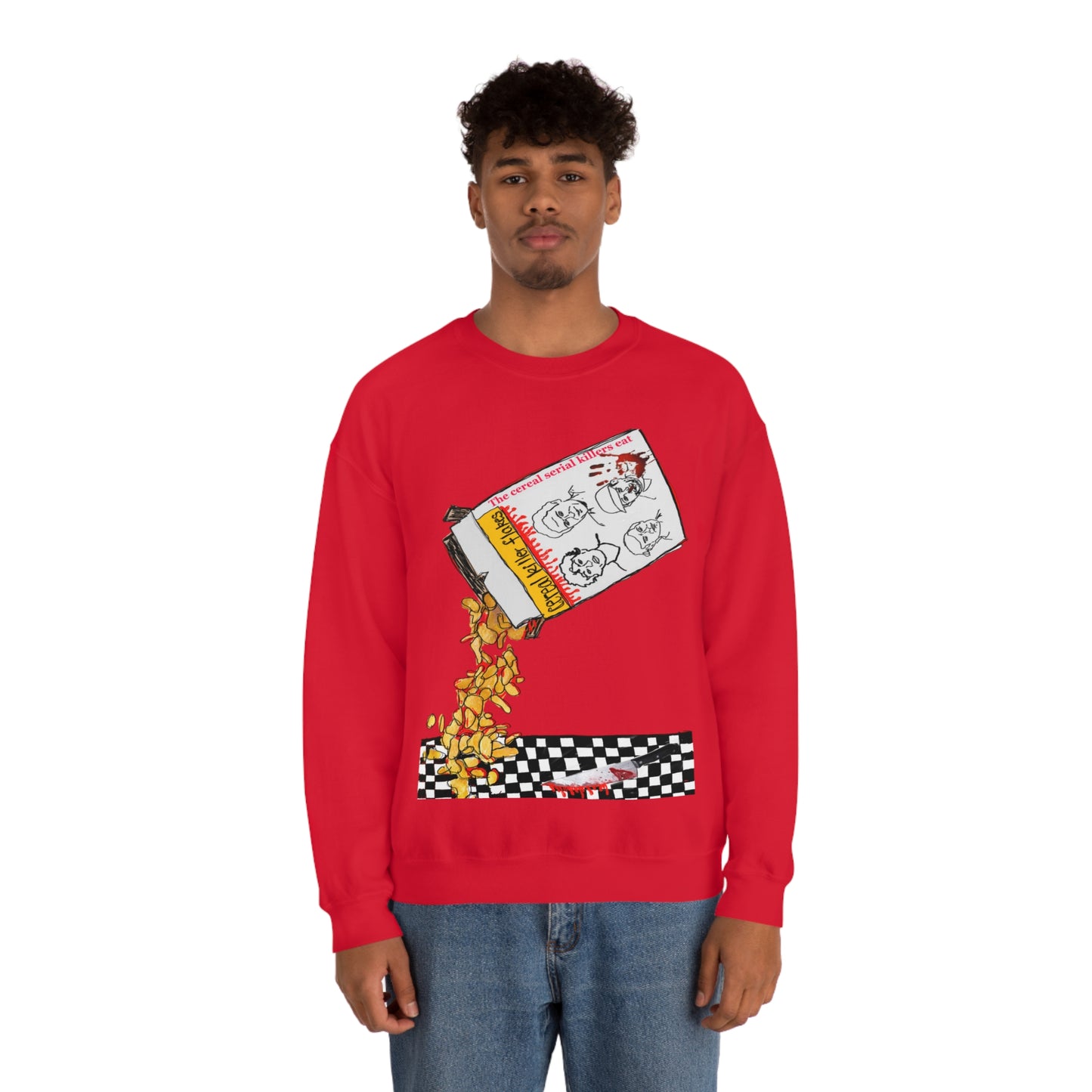 Serial Killer Flakes Crewneck