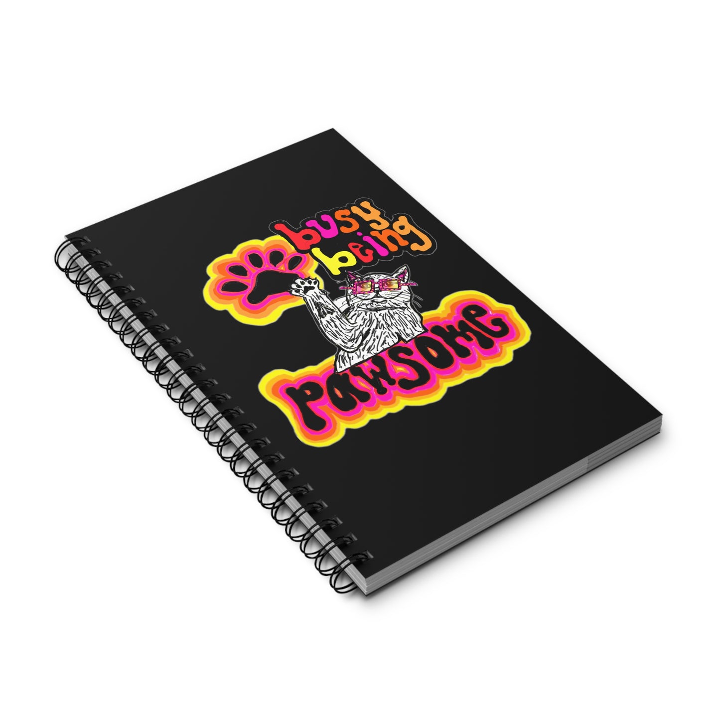 Busy Being Pawsome Notebook