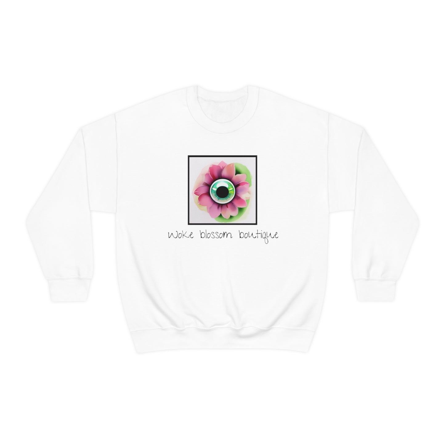 Eyeball Flower Crewneck