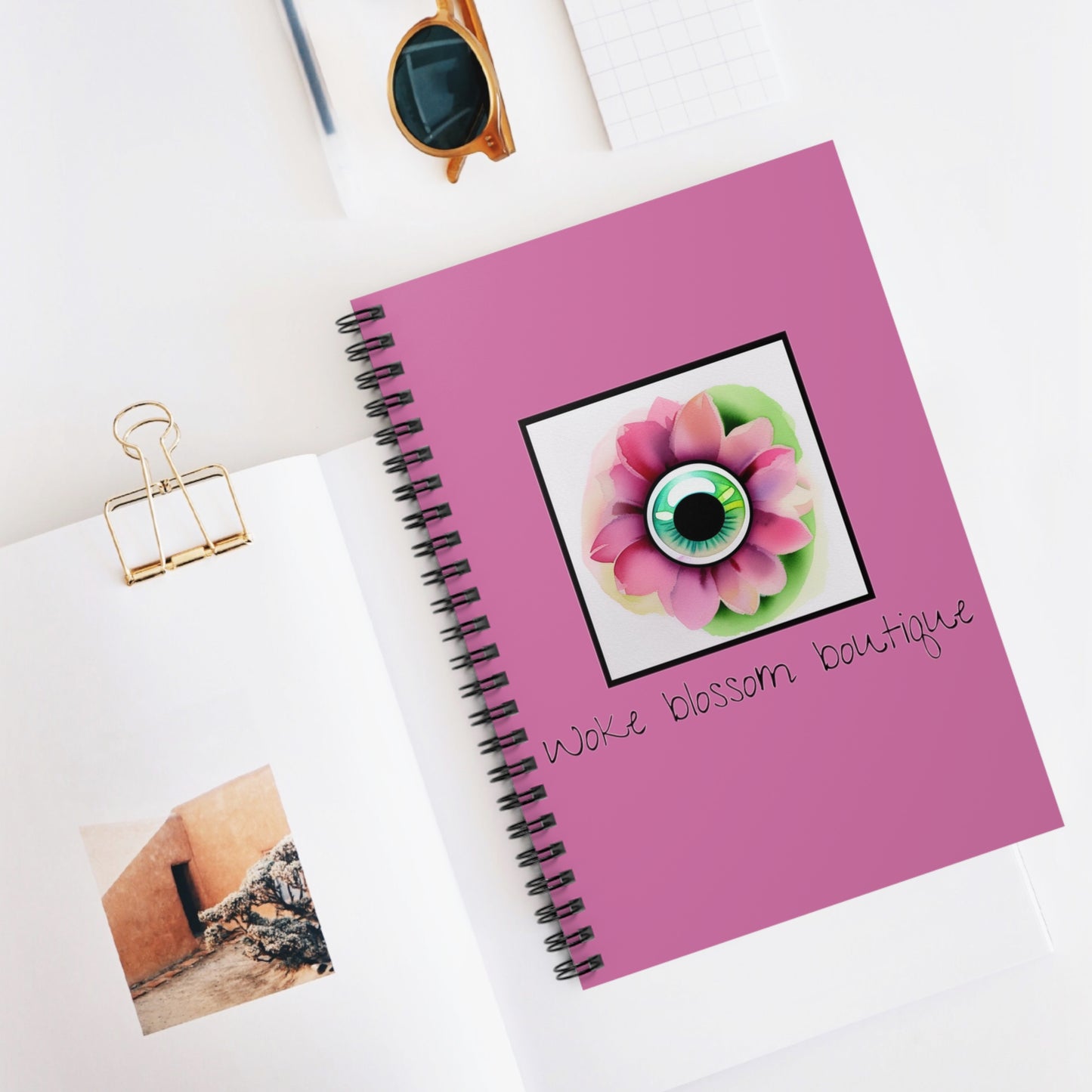 Eyeball Flower Notebook