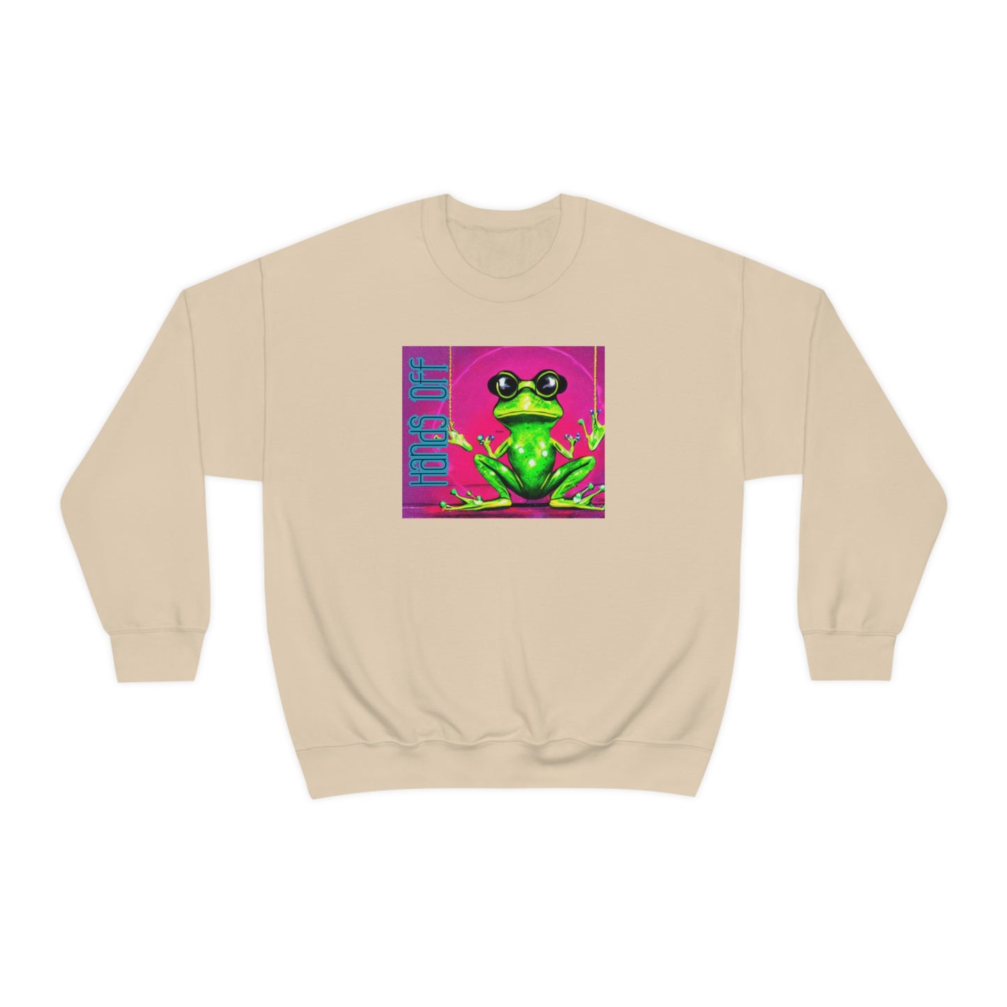 Hands Off, Frog Crewneck