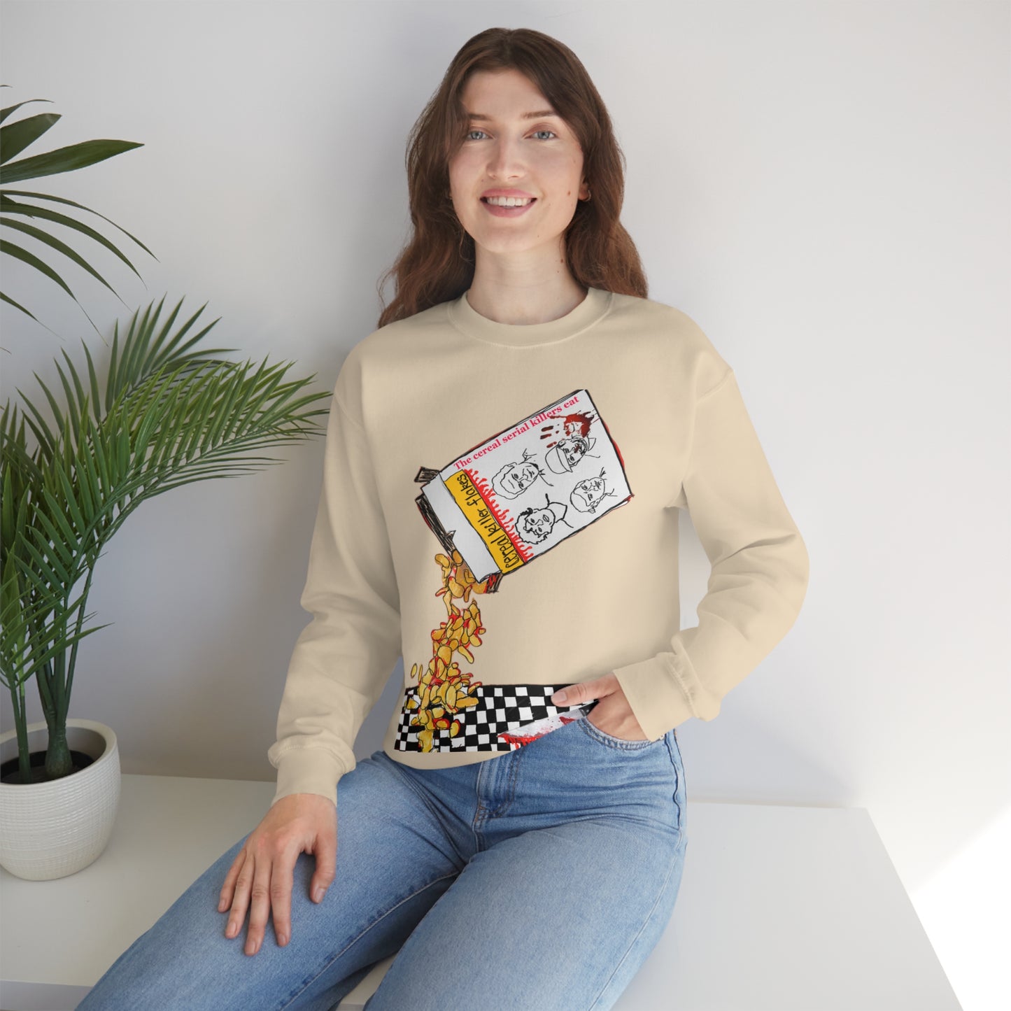Serial Killer Flakes Crewneck