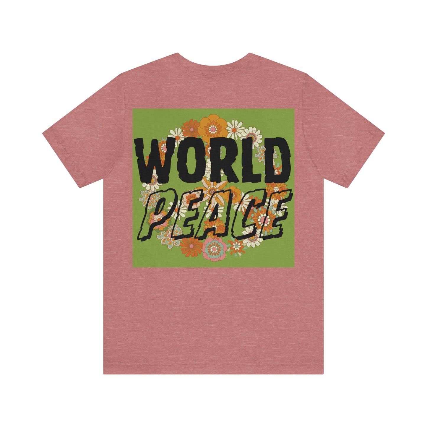 World Peace Back Print Tee