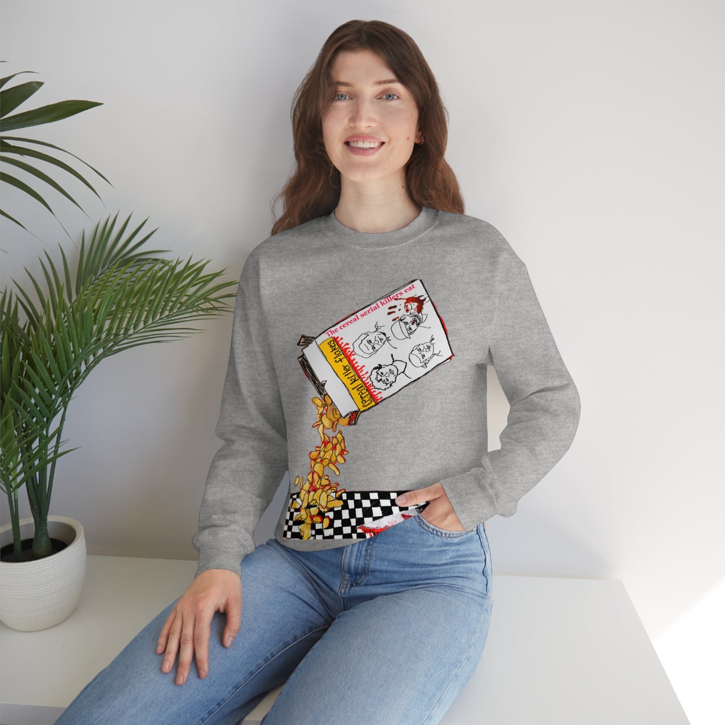 Serial Killer Flakes Crewneck