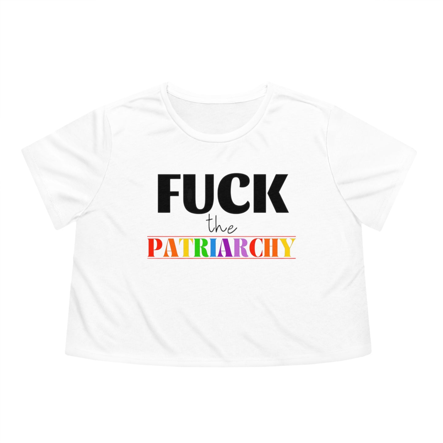 F*C* The Patriarchy Cropped Tee