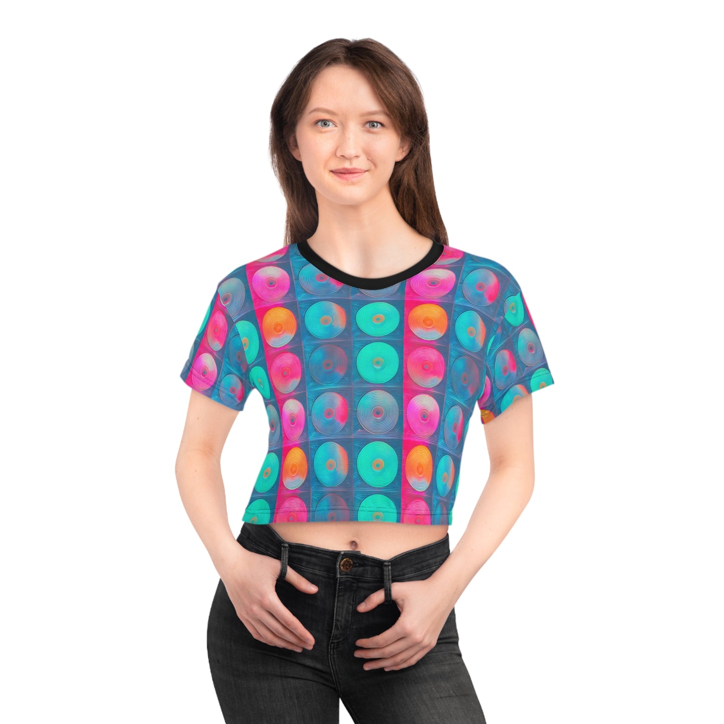 CD Party Crop Tee