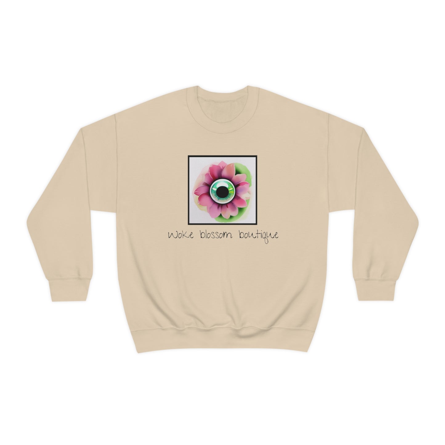 Eyeball Flower Crewneck