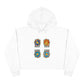 Elemental Flowers Crop Hoodie