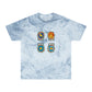 Elemental Flowers Tie-dyed Tee