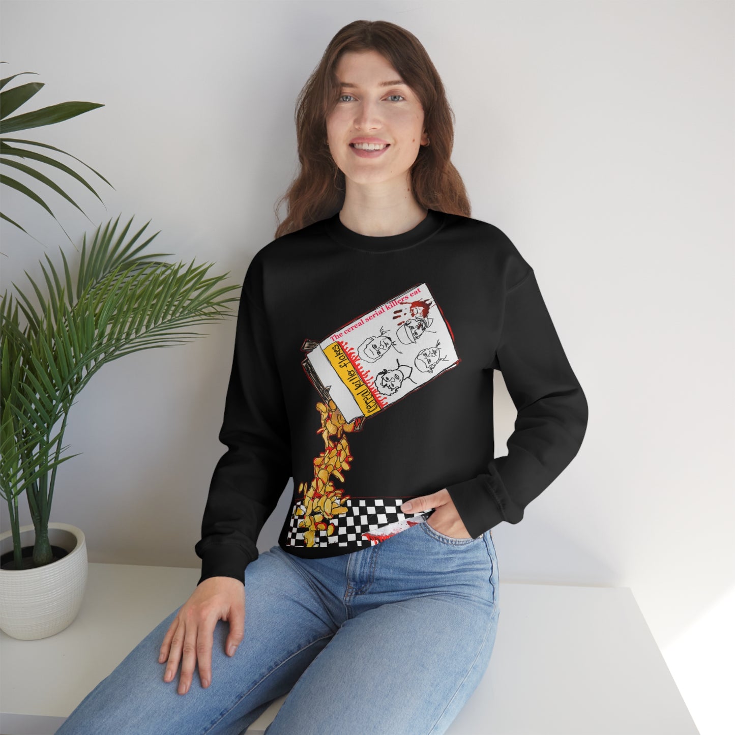 Serial Killer Flakes Crewneck